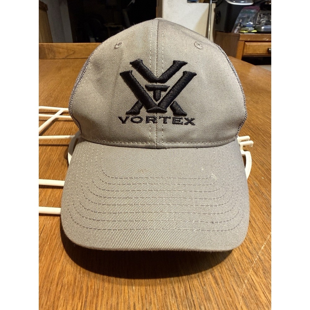 Vortex‎ Optics Navy Blue/Grey Baseball Cap Snap-Back Hunting Outdoors USA